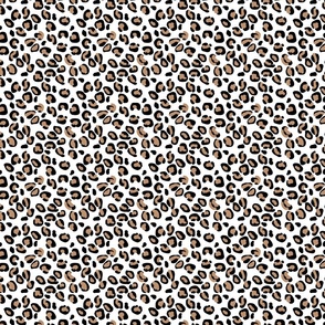 Leopard Tan Spots on Broken White