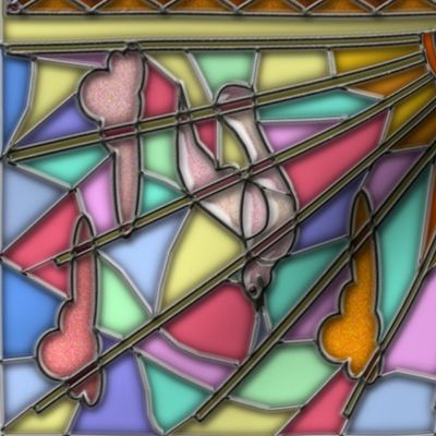 Dawn Dove Stained Glass 4