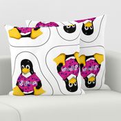 DIY Penguin Pillow 10in CTHiPi