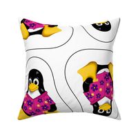 DIY Penguin Pillow 10in CTOPi