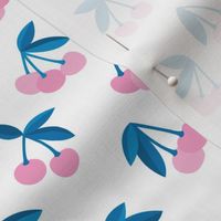 Little Cherry boho love garden for spring summer nursery design neutral white pink blue