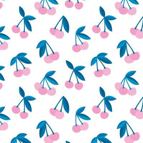 Little Cherry boho love garden for spring summer nursery design neutral white pink blue
