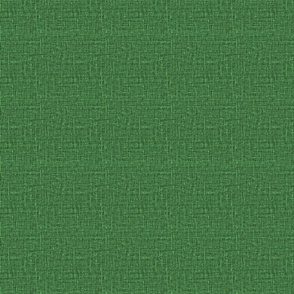 Linen look texture printed Meadow Green color