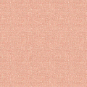 Linen look texture printed Peach color