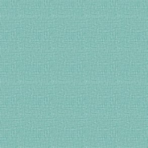 Linen look texture printed turquoise Seafoam color