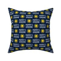 Mommy's Sunshine - navy - C20BS