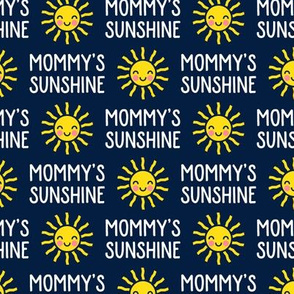 Mommy's Sunshine - navy - C20BS