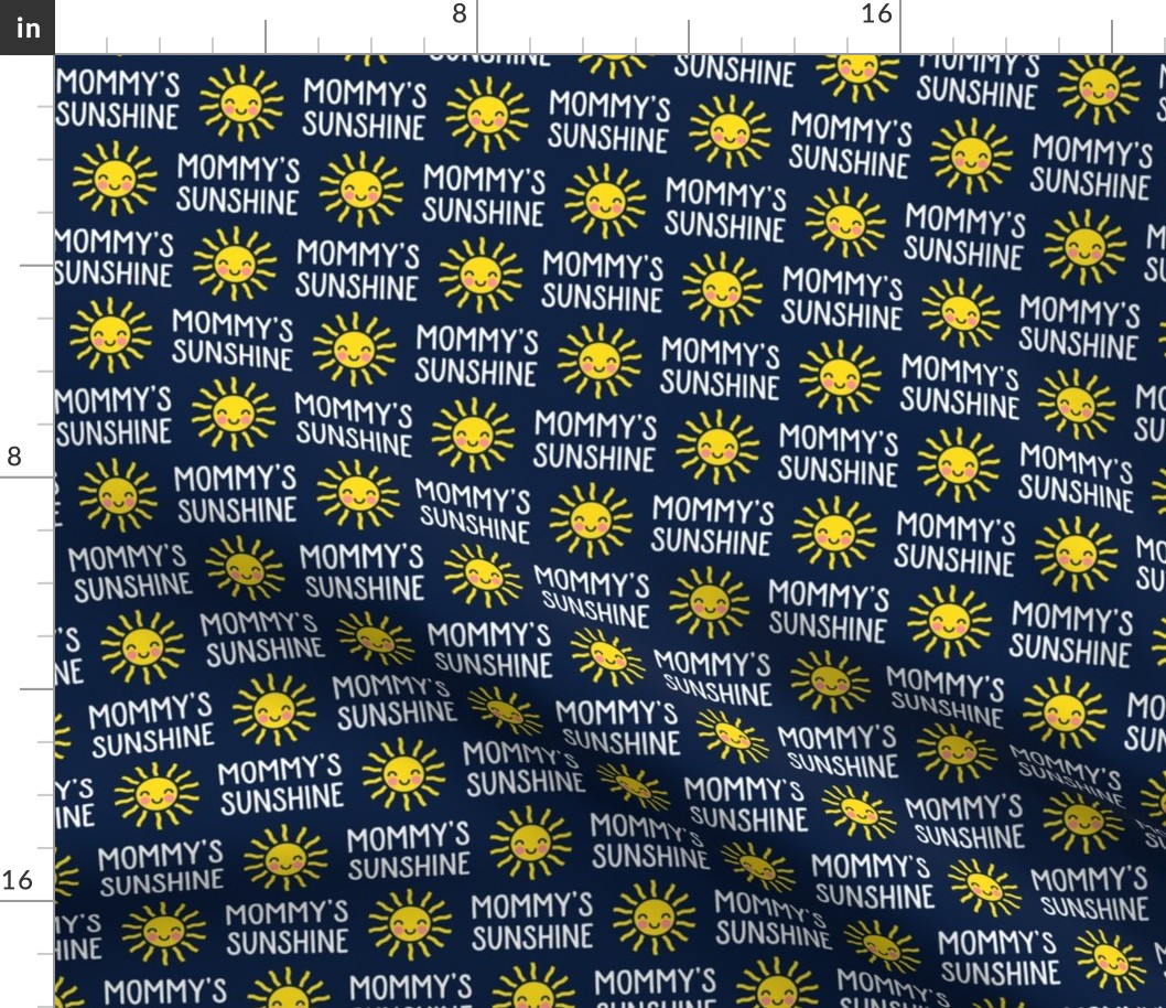 Mommy's Sunshine - navy - C20BS