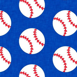baseballs - blue  - LAD20
