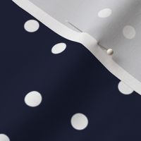 Roxy's Navy Polka Dot 