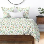 Dinosaur Friends – Kids Fabric, 12" repeat