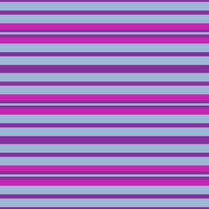 Cool Winter Small Scale Stripes Seasonal Color Palette Purple Pink Gray