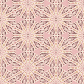 Sand Dollar Medallions-Peony Palette