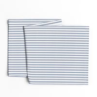 Blue Ticking Stripe Smaller Scale