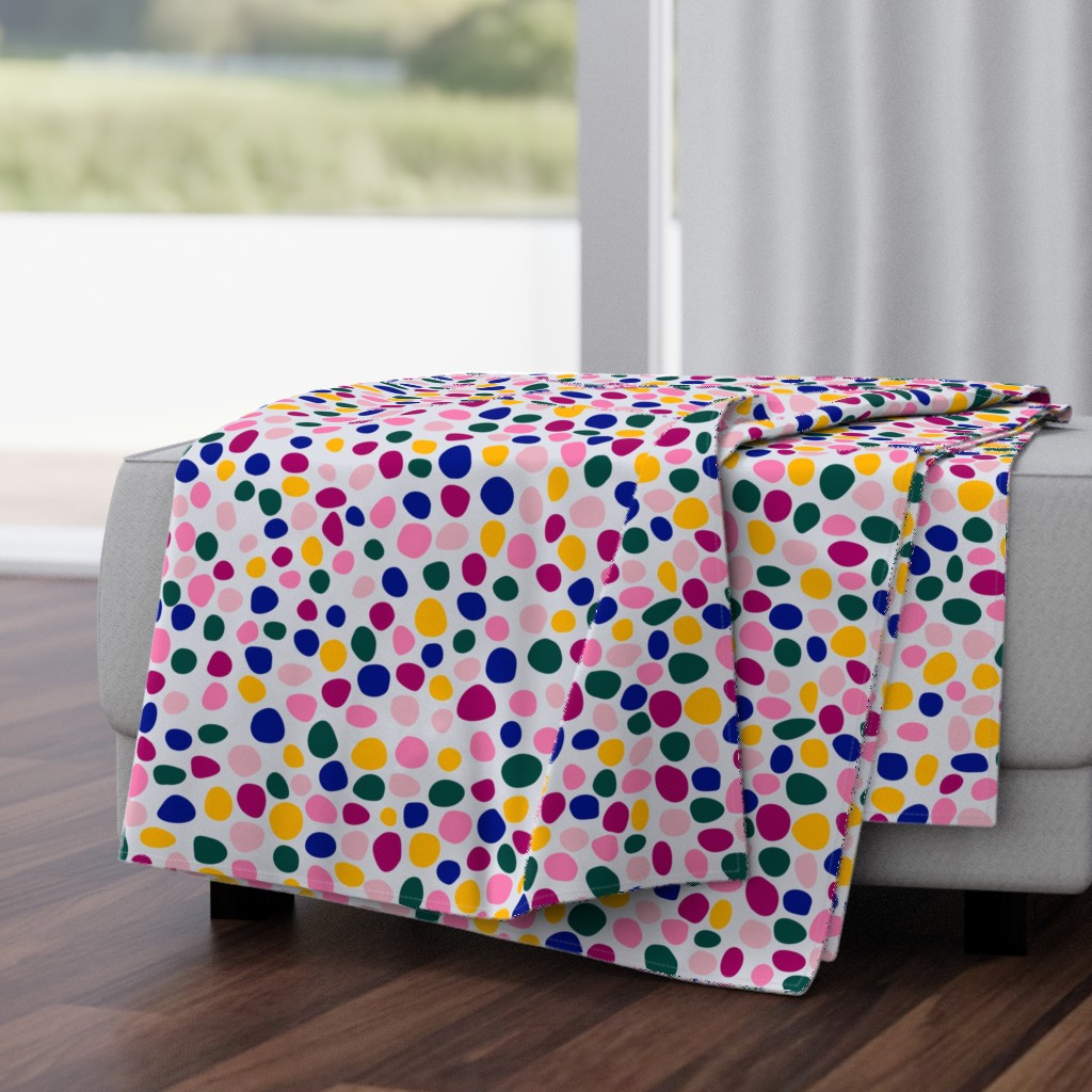 Pebble Spots Dots - Jellybean Colors