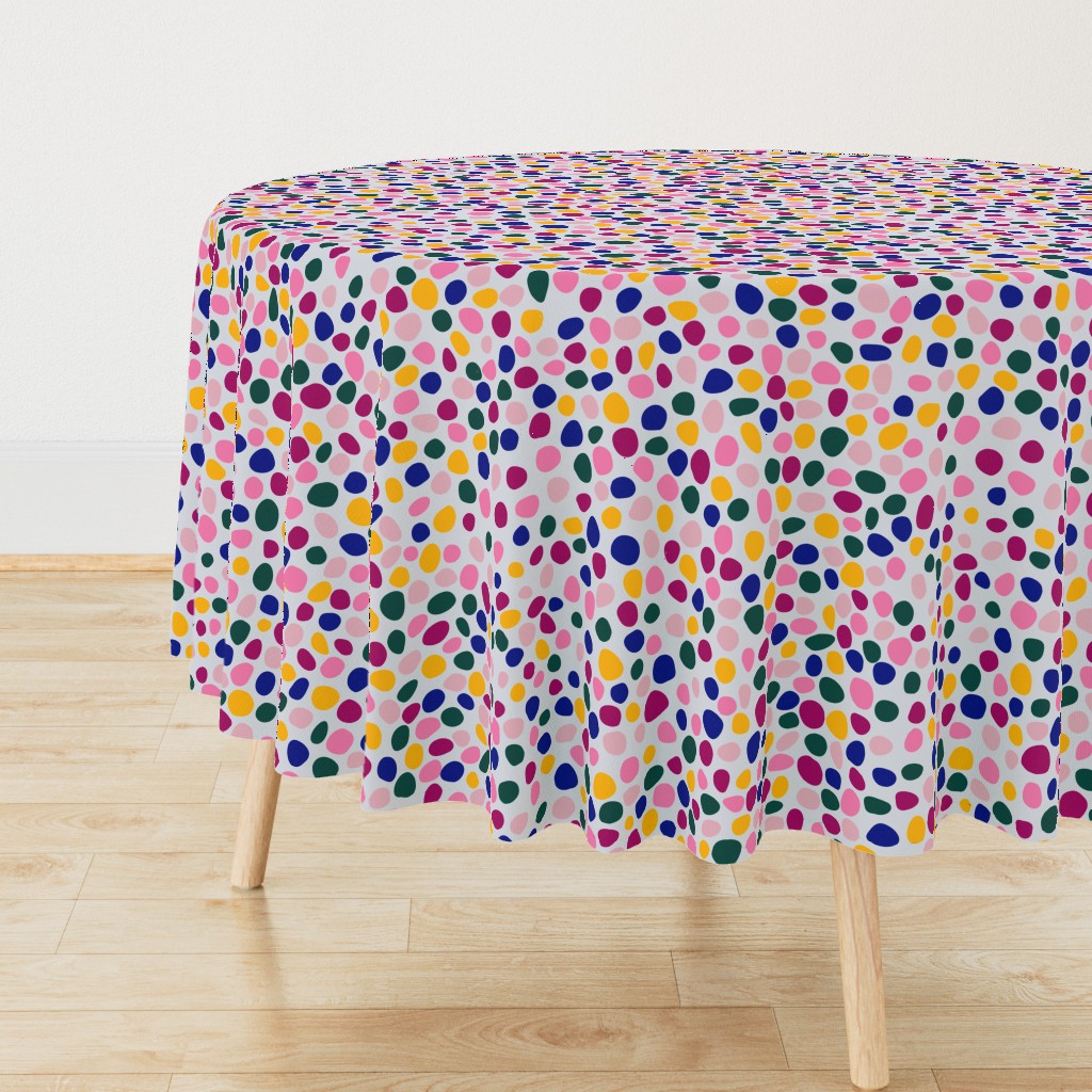 Pebble Spots Dots - Jellybean Colors