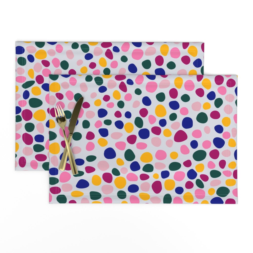 Pebble Spots Dots - Jellybean Colors