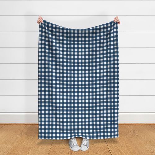 Gingham - Classic Blue, Medium