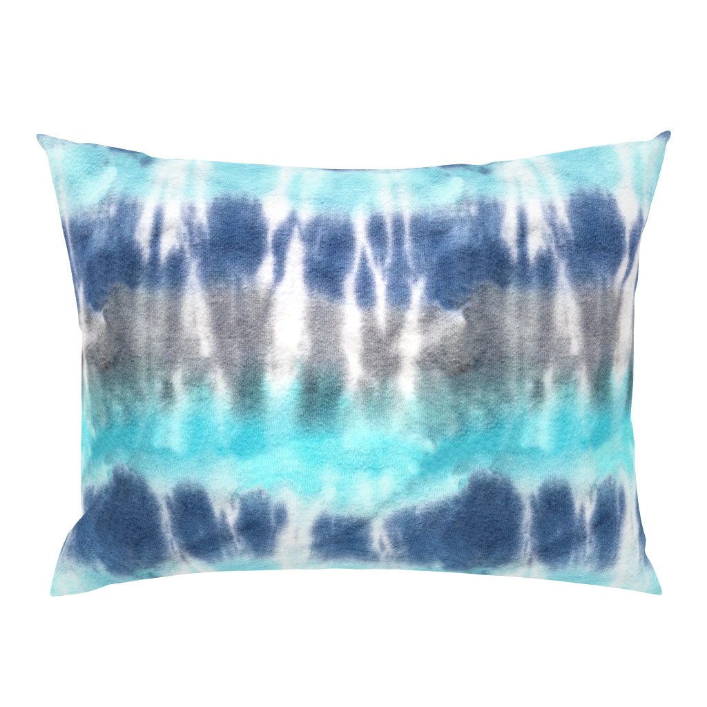 Tie-dye stripe blue