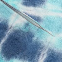 Tie-dye stripe blue