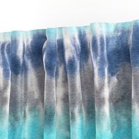 Tie-dye stripe blue