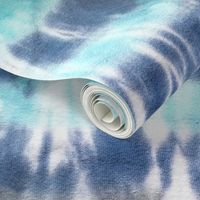 Tie-dye stripe blue