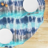 Tie-dye stripe blue