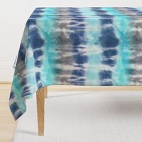 Tie-dye stripe blue