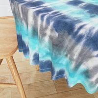 Tie-dye stripe blue