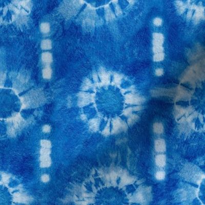 Indigo Peg Burst Tie Dye