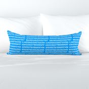 100 digets of pi on blue