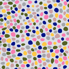 Pebble Funky Spots Dots - Funky  Colors