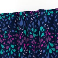 Color Splash - Navy - Medium Scale