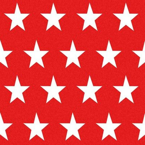 american star fabric - usa flag - red