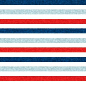 usa stripes fabric - red white and blue fabric - white