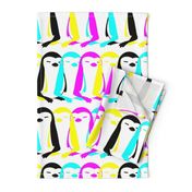 Sleepy Penguins - CMYK