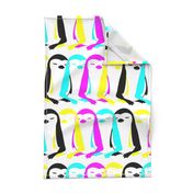 Sleepy Penguins - CMYK