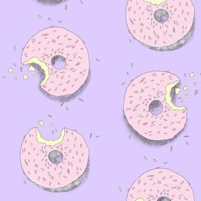 Donuts Purple