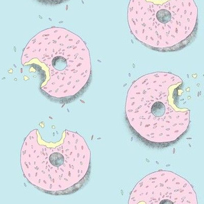 Donuts blue