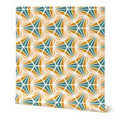 Geometric Pattern: Hexagon Ray: Lily