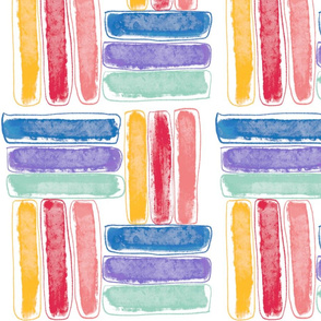 Kapa Crayon Sticks Multi Rainbow Shades