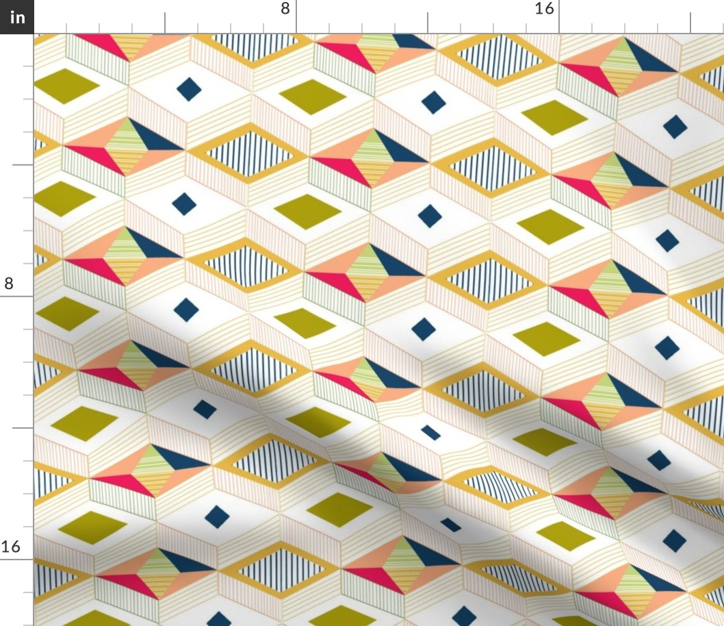 Colorful Geometric Pattern-ed
