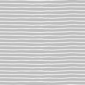 Grey Stripes Fabric, Wallpaper and Home Decor