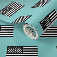 american flag black and white - pink american flag fabric - mint