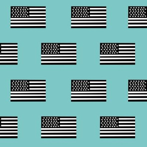 american flag black and white - pink american flag fabric - mint