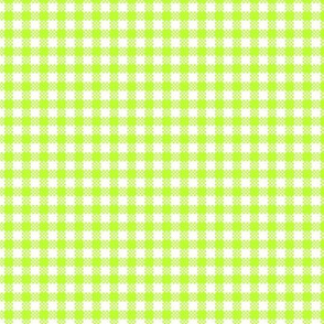 green gingham pattern