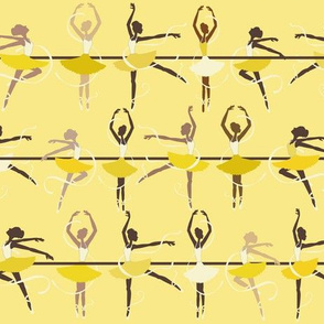ballerina bars yellow