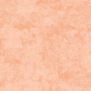 Solid with Cross Hatch Texture - melon orange