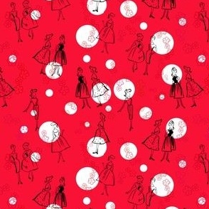 Red Fashion (Mini Print)