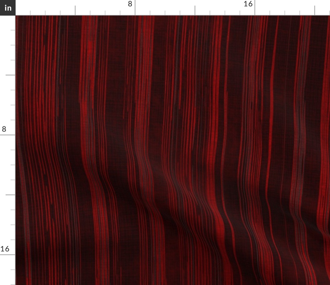 RED AND GREY STRIPES WITH FABRIC TEXTURE ON BLACK